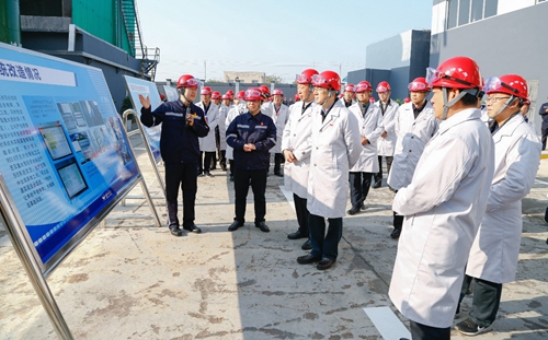 全省危化品企業安全設計診斷復核現場會代表參觀宜化太平洋熱電公司(圖3) 全省危化品企業安全設計診斷復核現場會代表參觀宜化太平洋熱電公司(圖3)