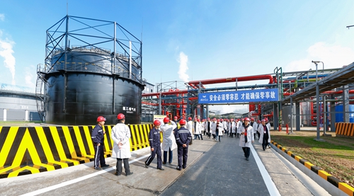 全省危化品企業安全設計診斷復核現場會代表參觀宜化太平洋熱電公司(圖4) 全省危化品企業安全設計診斷復核現場會代表參觀宜化太平洋熱電公司(圖4)