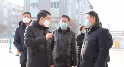 西寧市委常委、大通縣委書記宋晨曦到青海宜化檢查疫情防控工作(圖1)