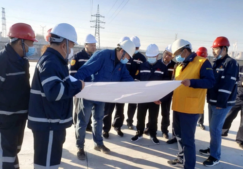 王大真到新疆宜化、新疆宜化礦業走訪慰問干部職工(圖3)