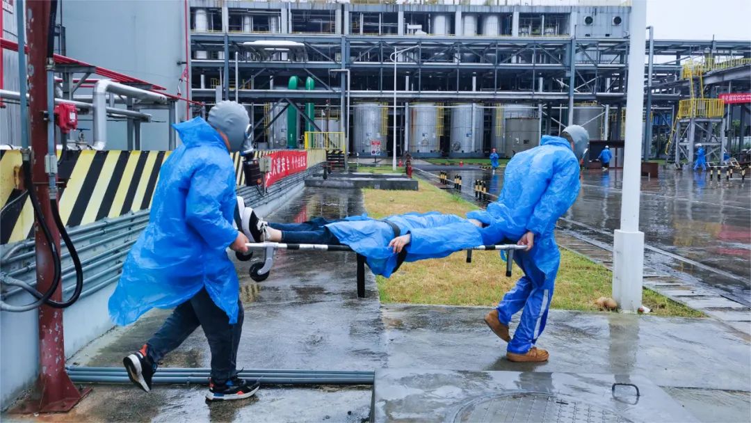 【安全生產月】以練為戰以練筑防!新材料公司開展綜合應急演練(圖4) 圖片