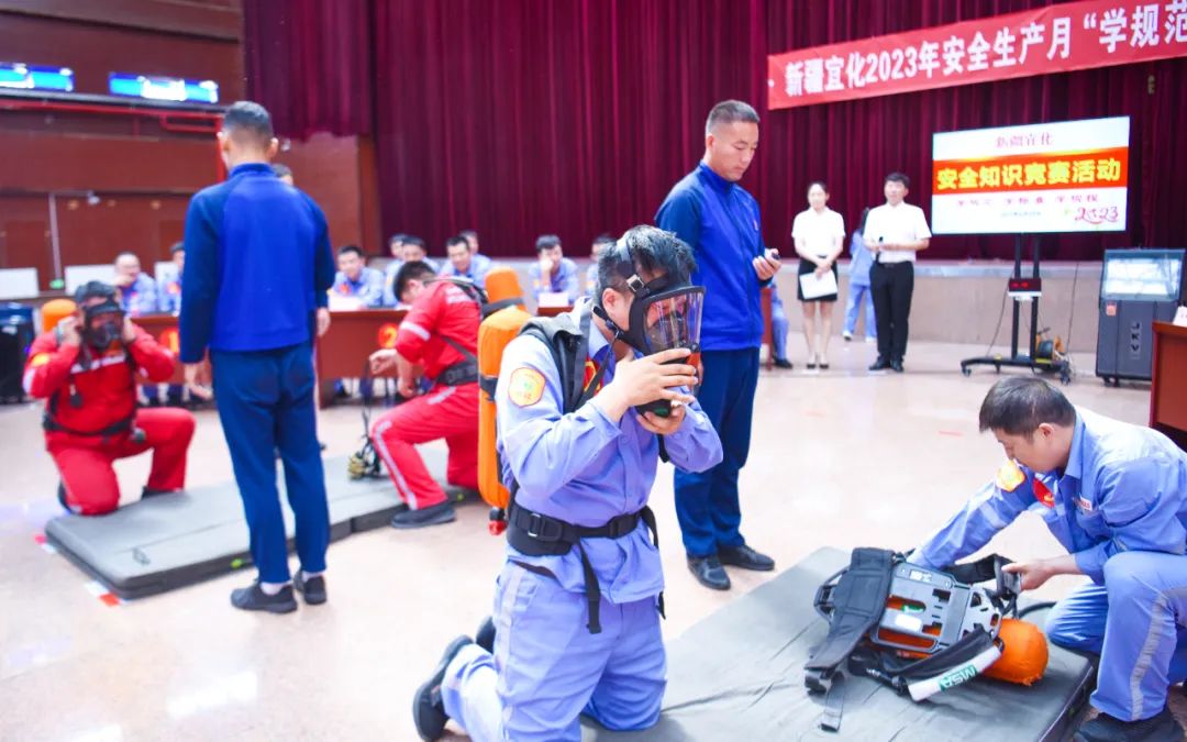 學規范學標準學規程!新疆宜化開展安全知識競賽(圖6) 圖片