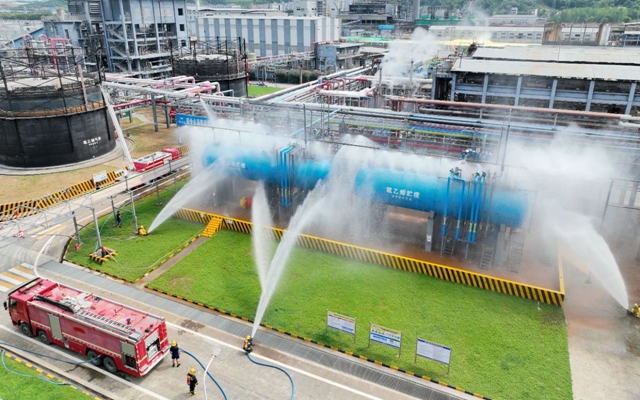 以練筑防！股份公司開展年度綜合應(yīng)急救援演練