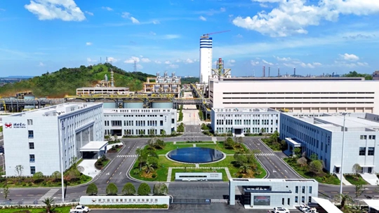 楚星生態年產40萬噸磷銨、20萬噸硫基復合肥項目竣工投產